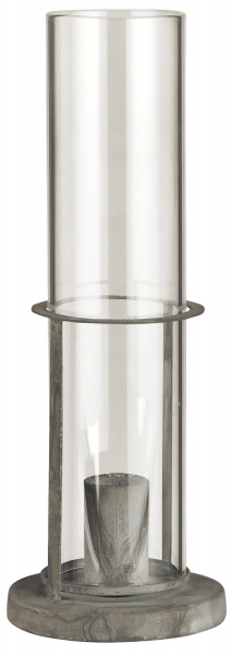 IB LAURSEN Kerzenhalter für Stabkerze mit Glas